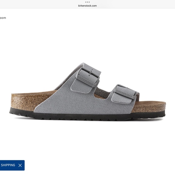 Birkenstock Arizona Vegan - Stone. Coin - EU40 - Picture 2 of 6